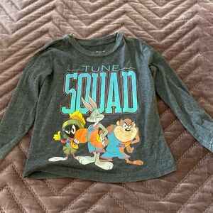 Looney Toons long sleeve gray shirt